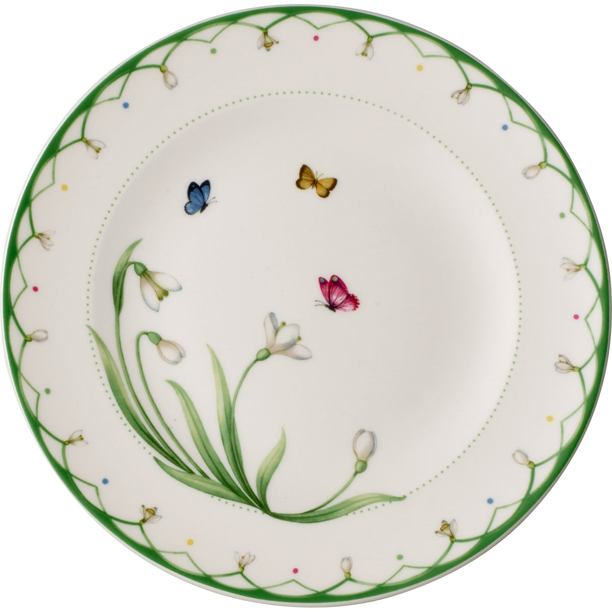 Colourful Spring Salad Plate in Multi