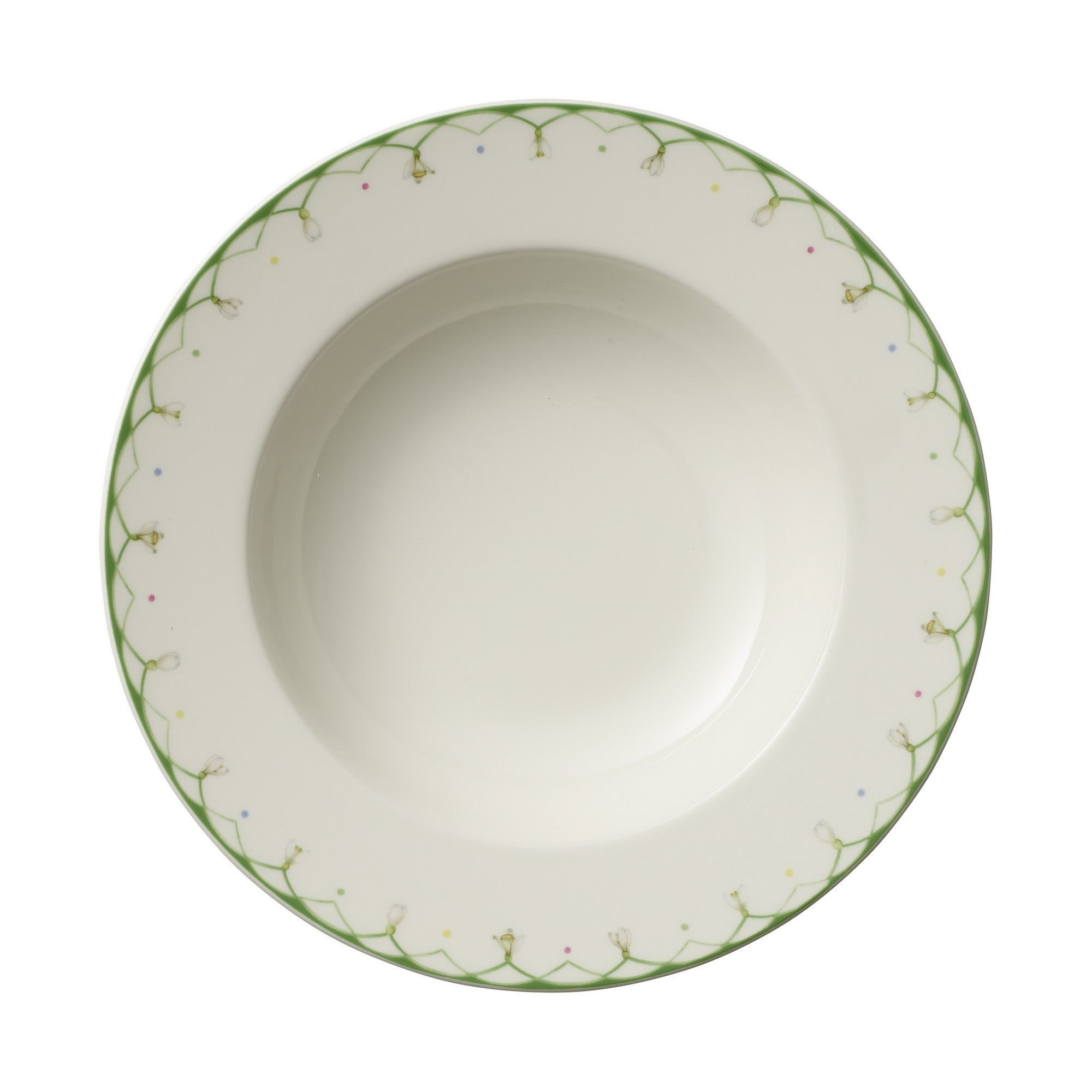 Colourful Spring Rim Soup in Multi