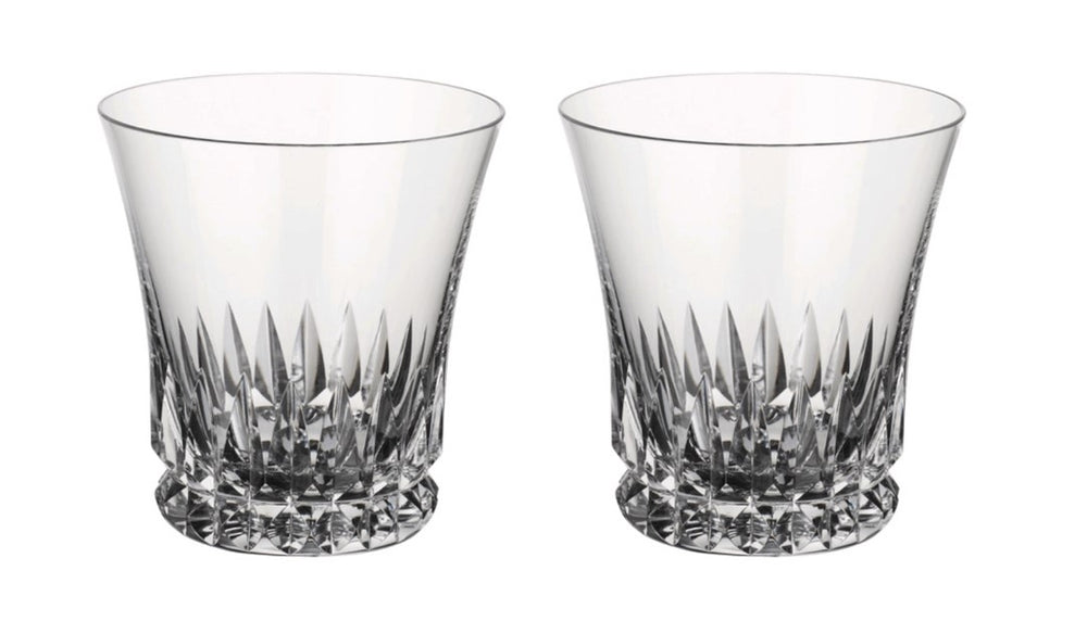 Grand Royal Old Fashioned Pair in Clear