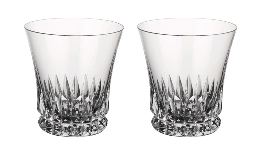 Grand Royal Old Fashioned Pair in Clear