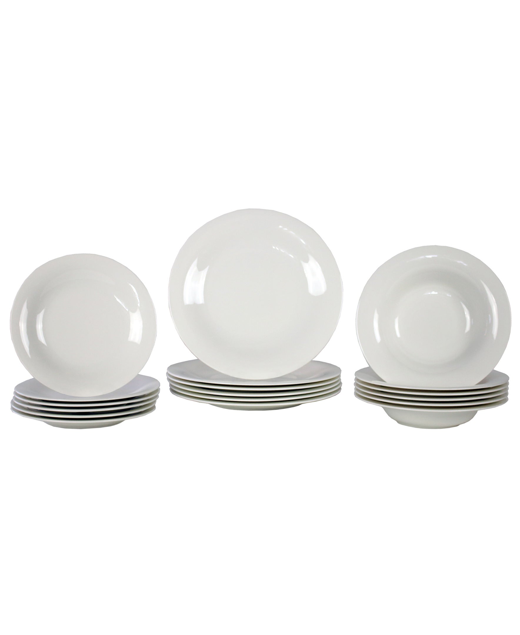 New Cottage Basic 18-Piece Set in White