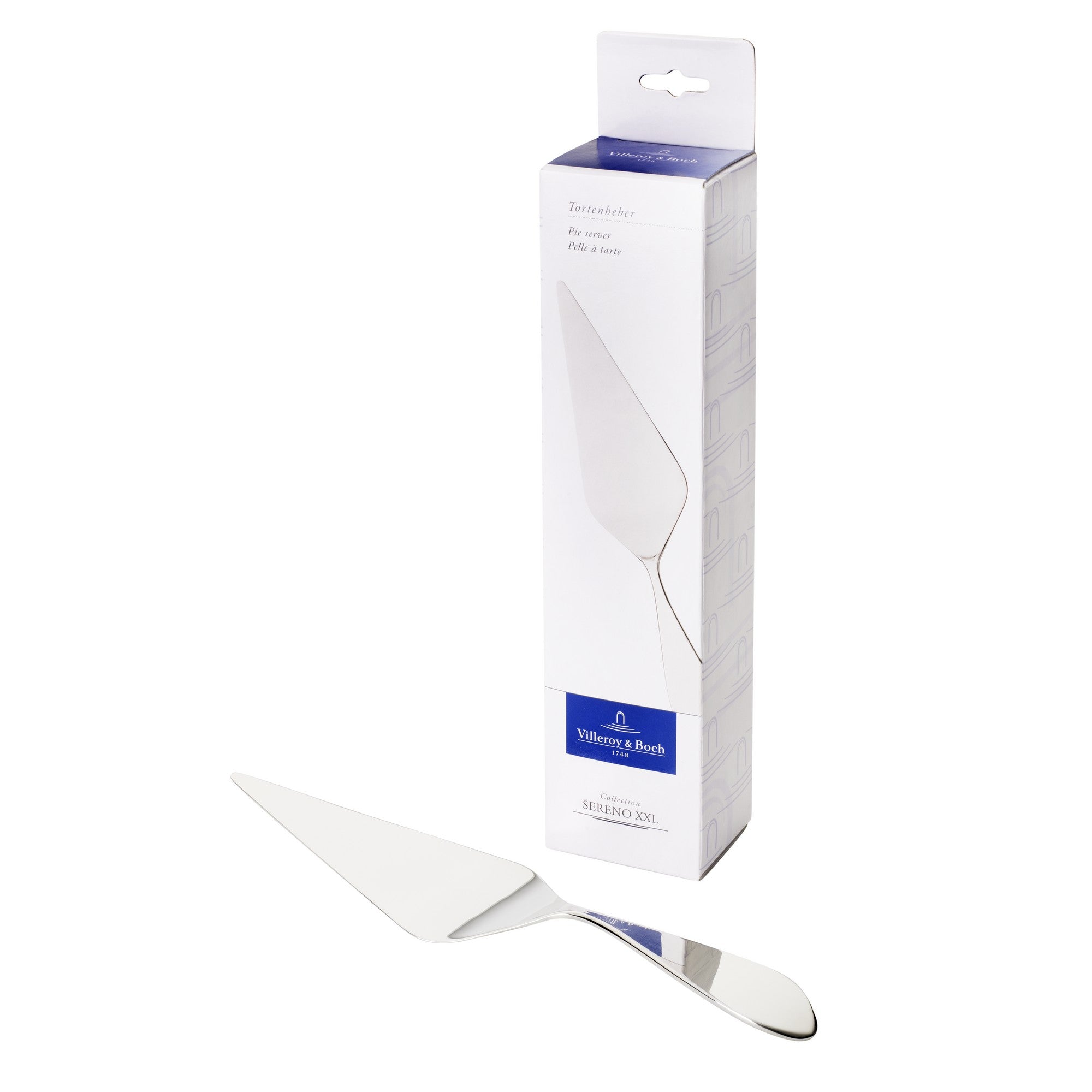 Sereno XXL Pie Server Gift Boxed in Silver
