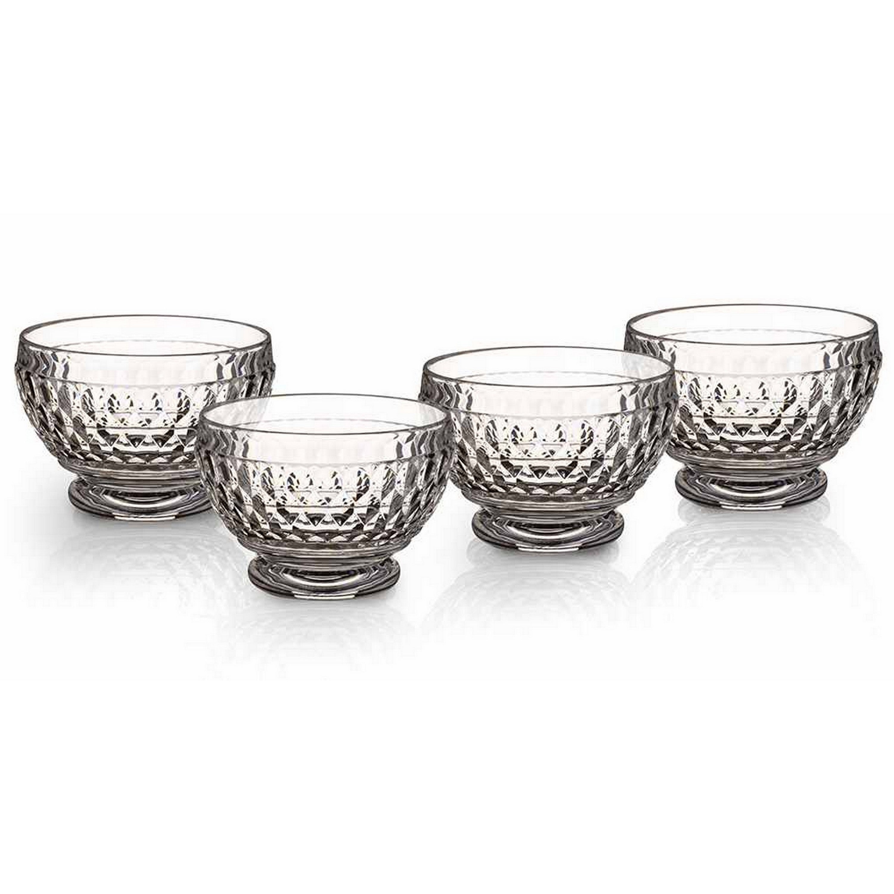 Boston Individual Bowl in Clear, Set of 4