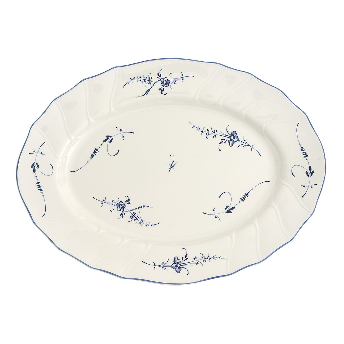 Vieux Luxembourg Oval Platter in Multi