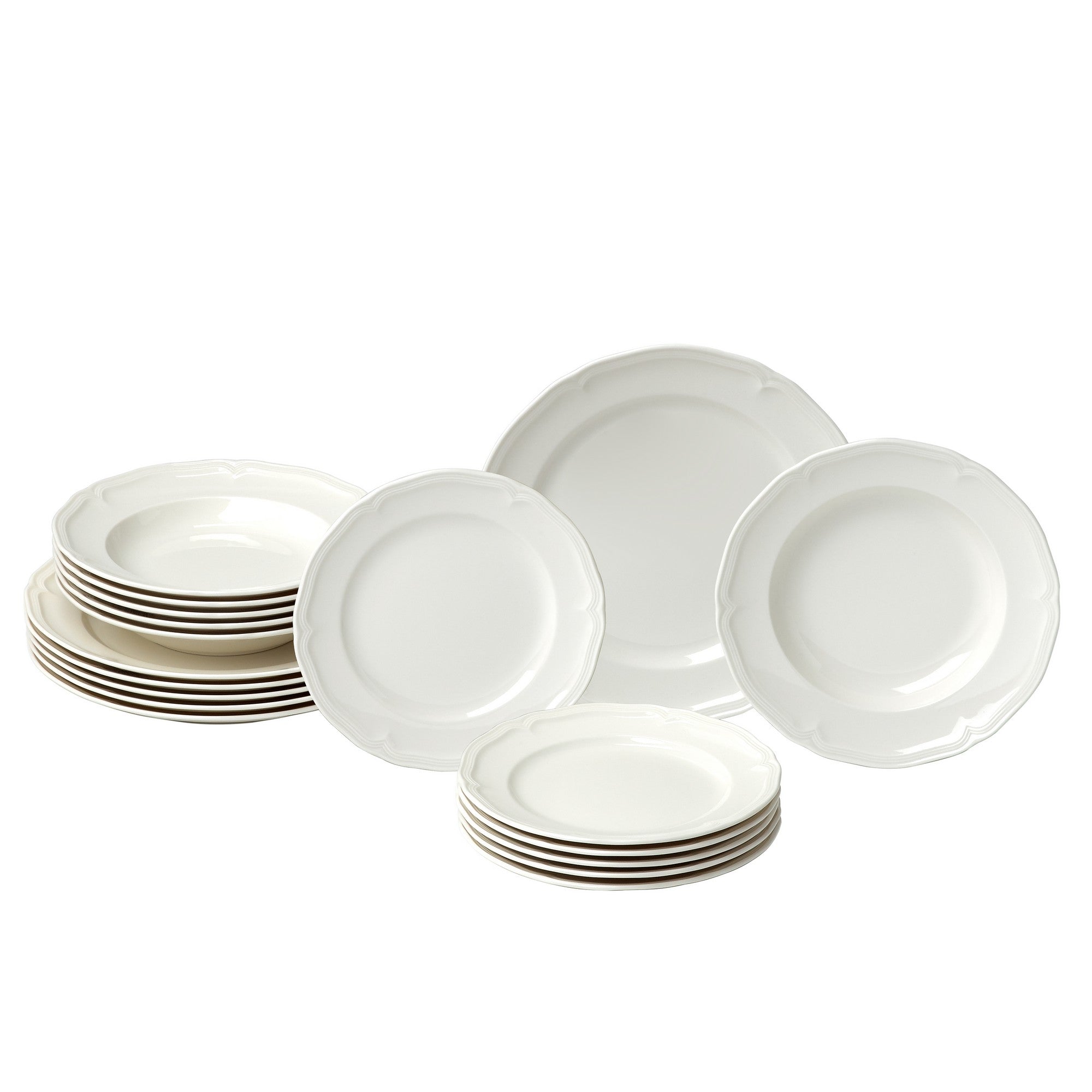 Manoir 18-Piece Set in White