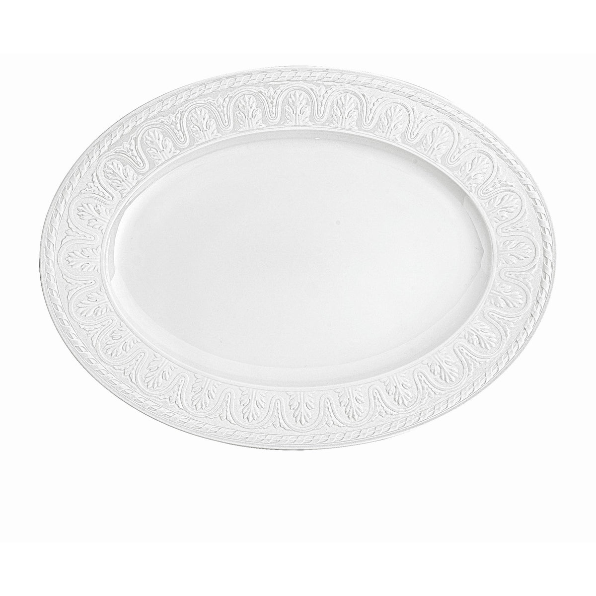 Cellini Oval Platter in White
