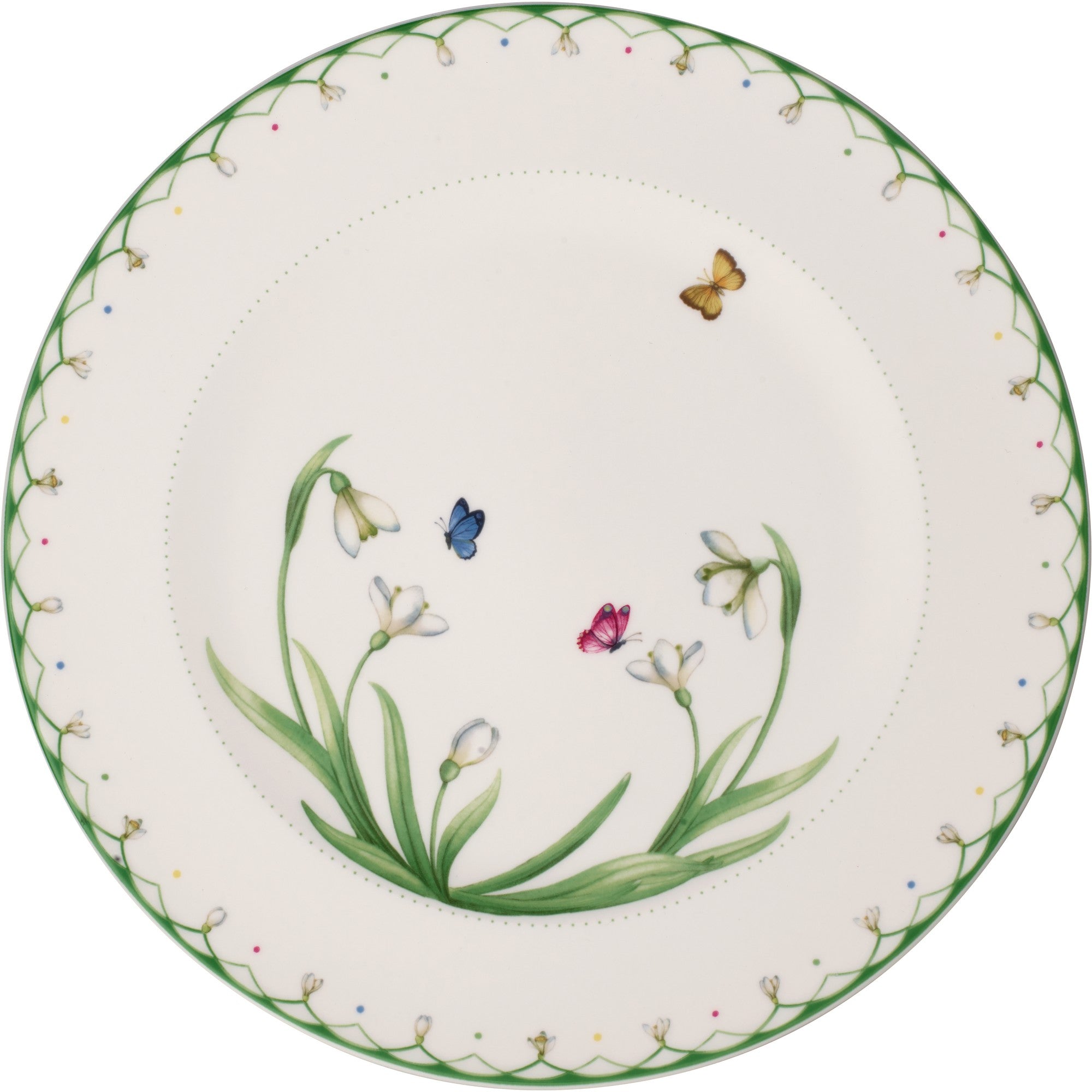 Colourful Spring Buffet Plate in Multi