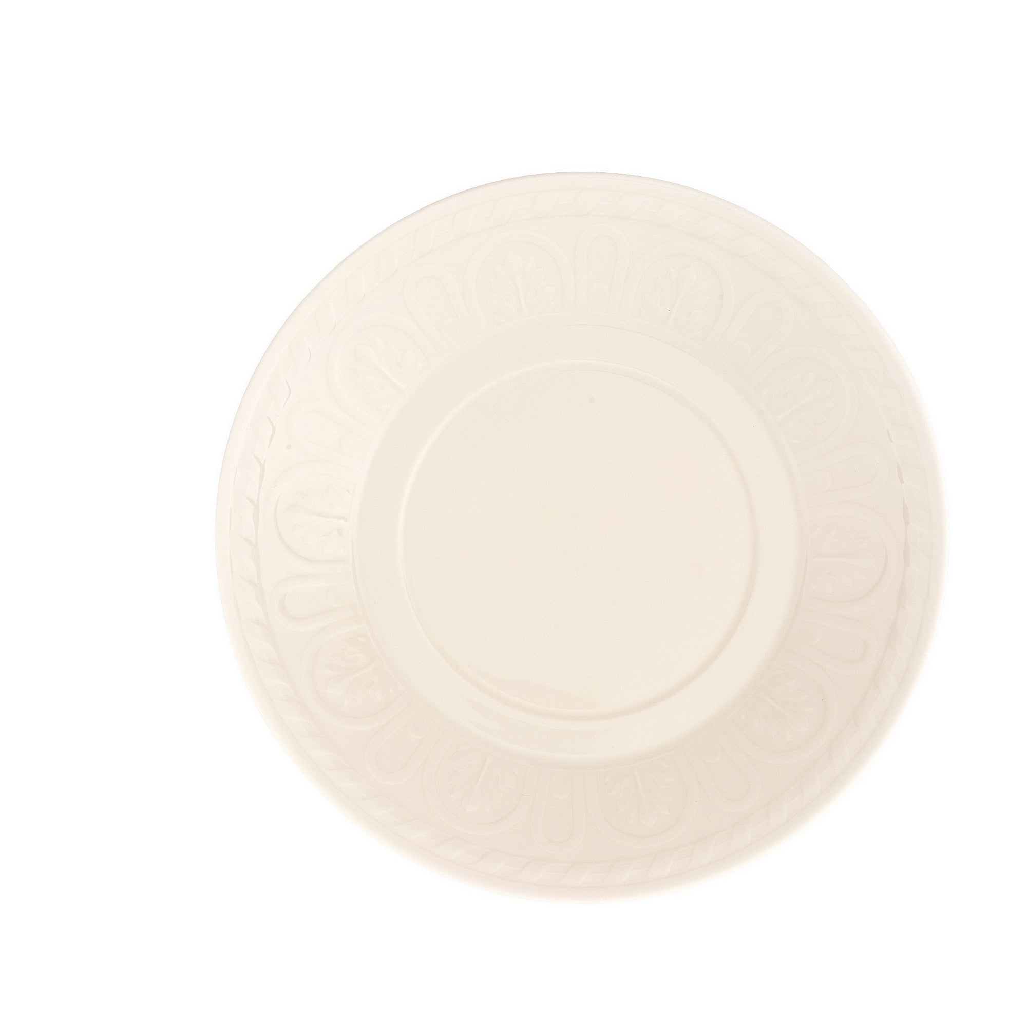 Cellini Breakfast / Cream Soup Saucer in White