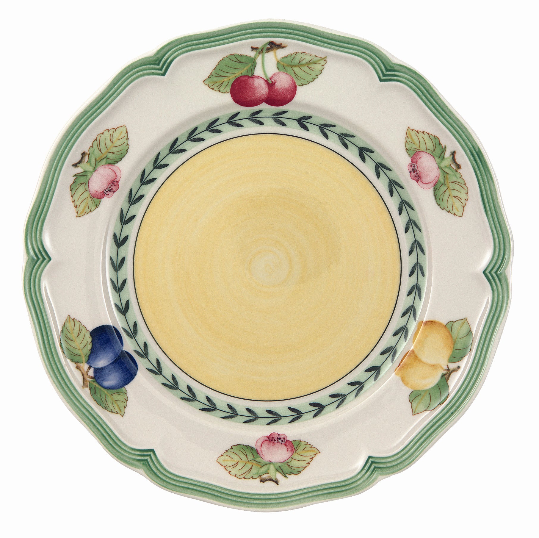 French Garden Fleurence Salad Plate in Multi