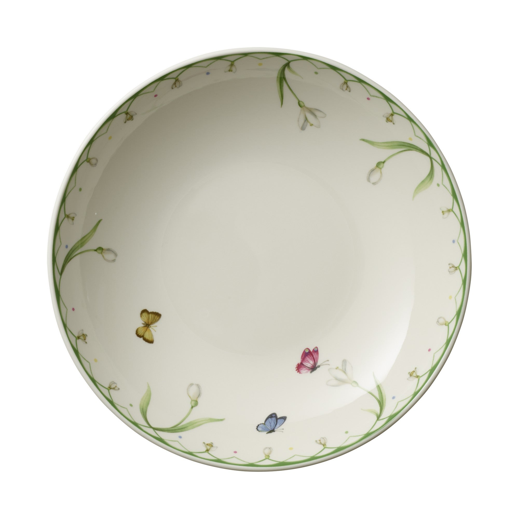 Colourful Spring Individual Pasta Bowl in Multi