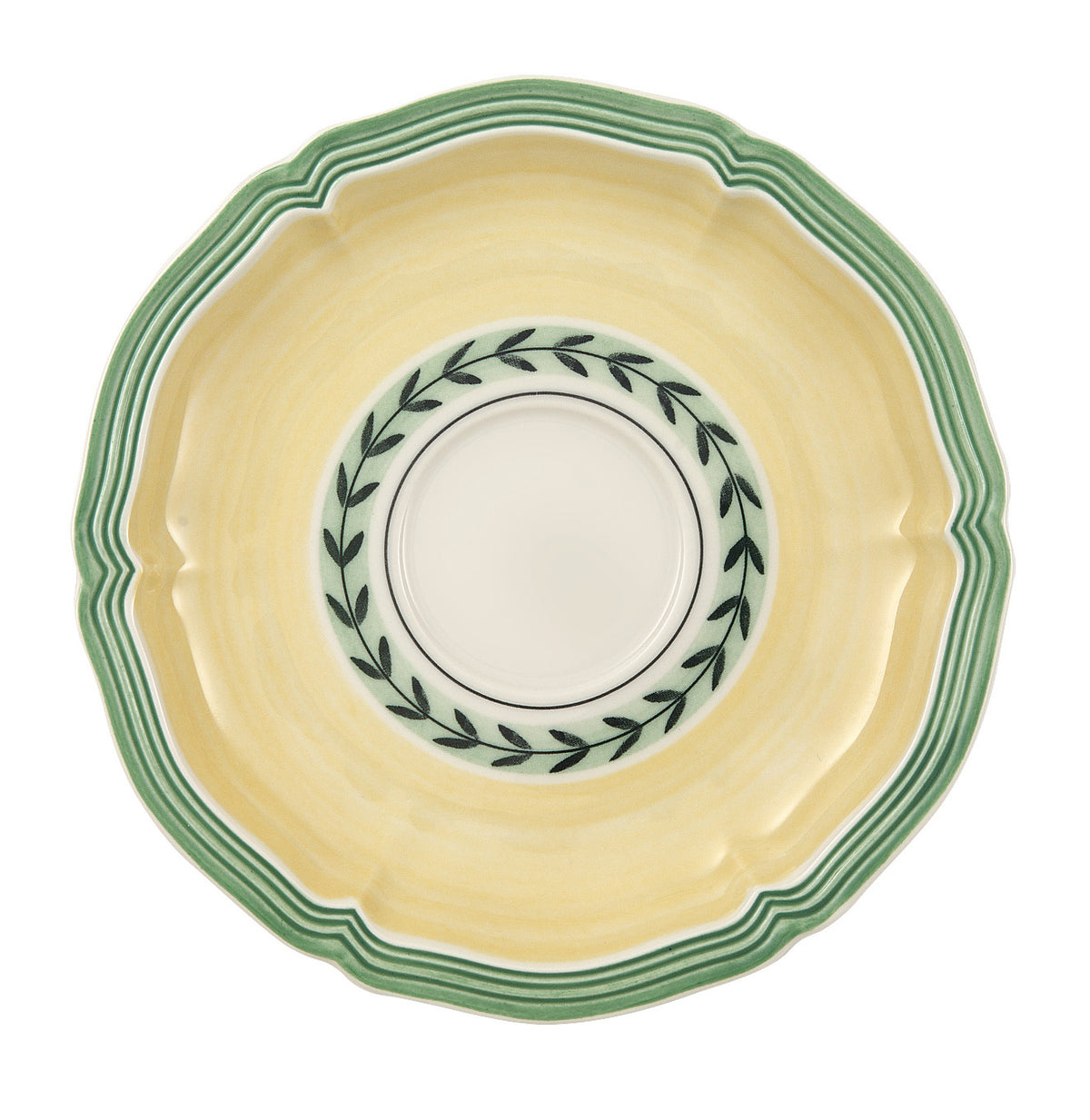 French Garden Fleurence Tea Saucer in Multi