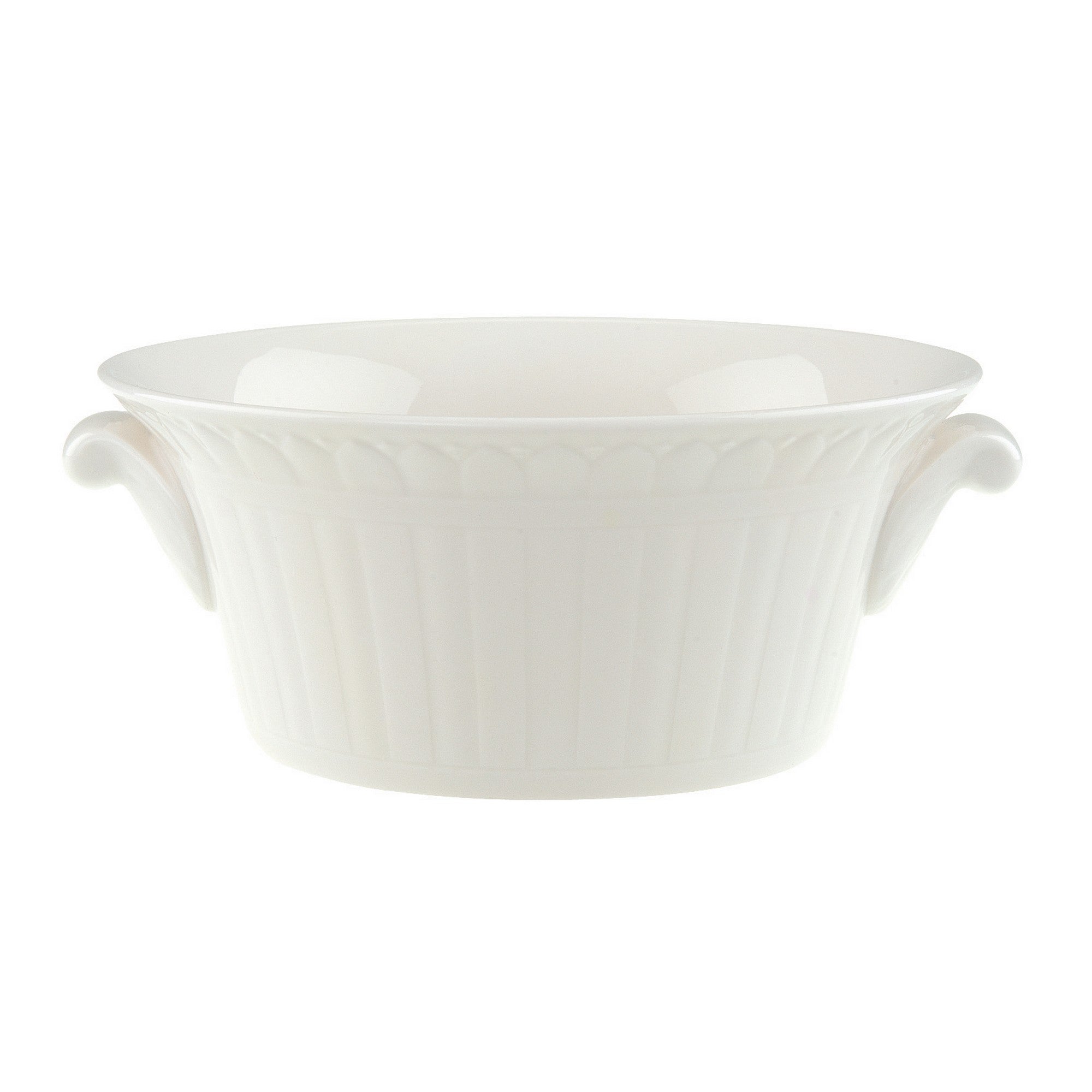 Cellini Cream Soup Cup in White