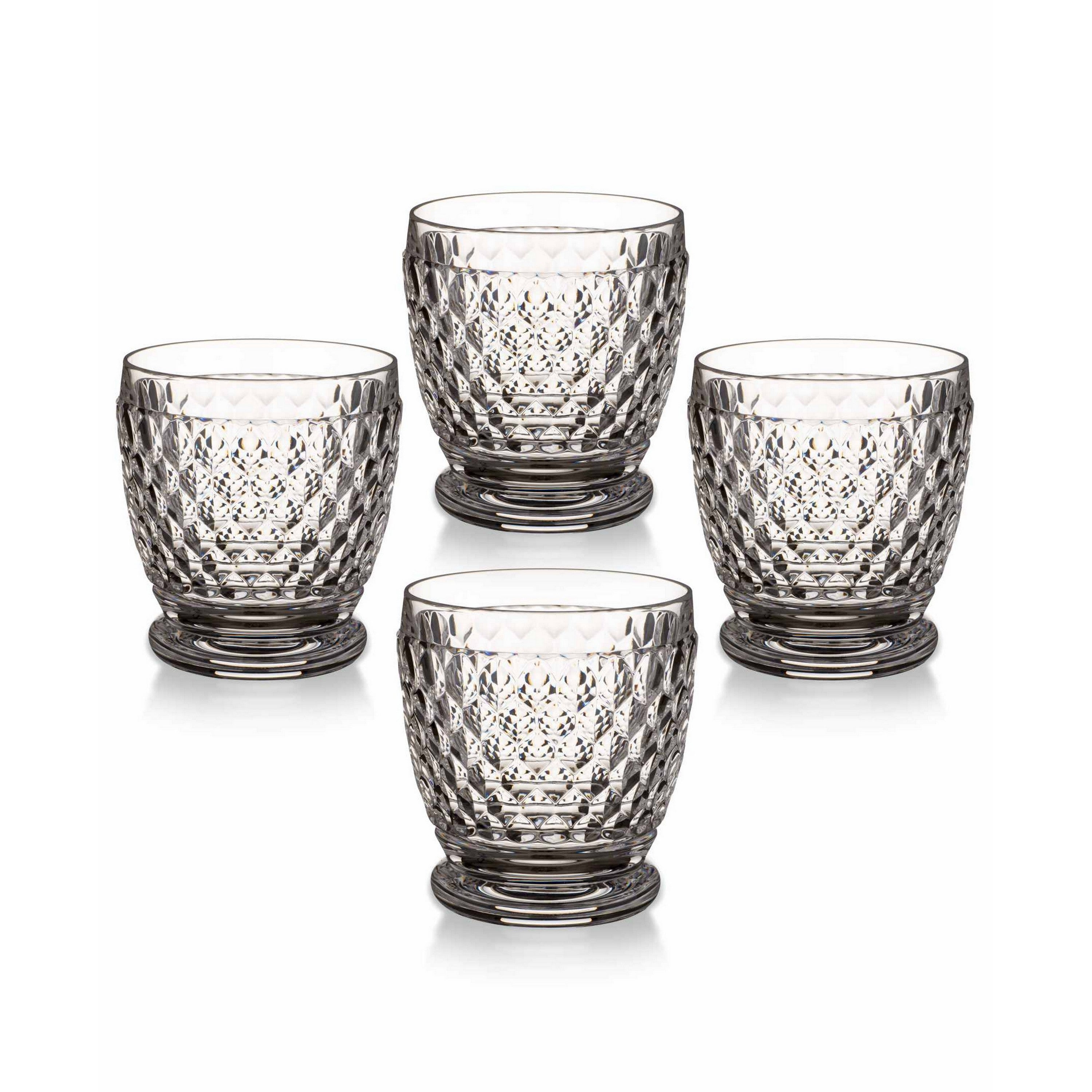 Boston DOF / Tumbler in Clear, Set of 4