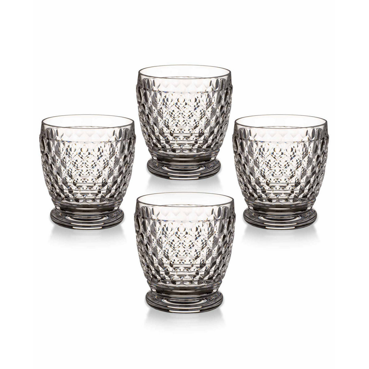 Boston DOF / Tumbler in Clear, Set of 4