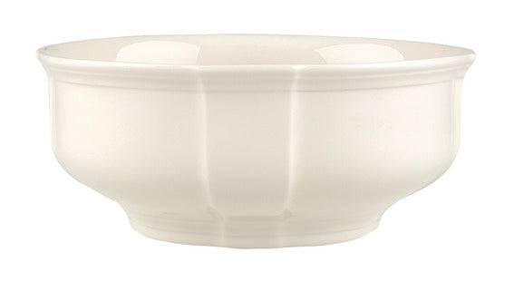 Manoir Round Vegetable Bowl in White