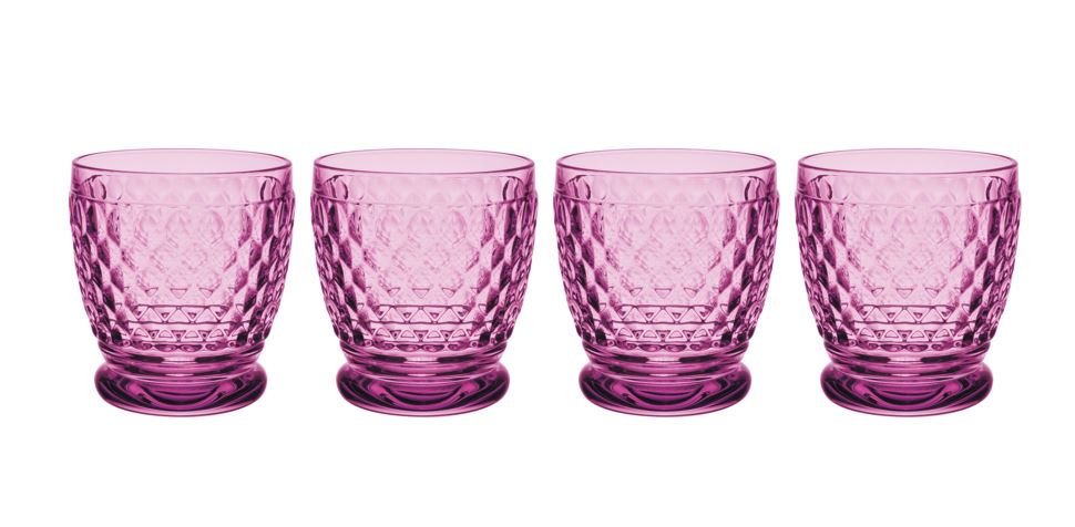 Boston Berry DOF / Tumbler in Berry, Set of 4