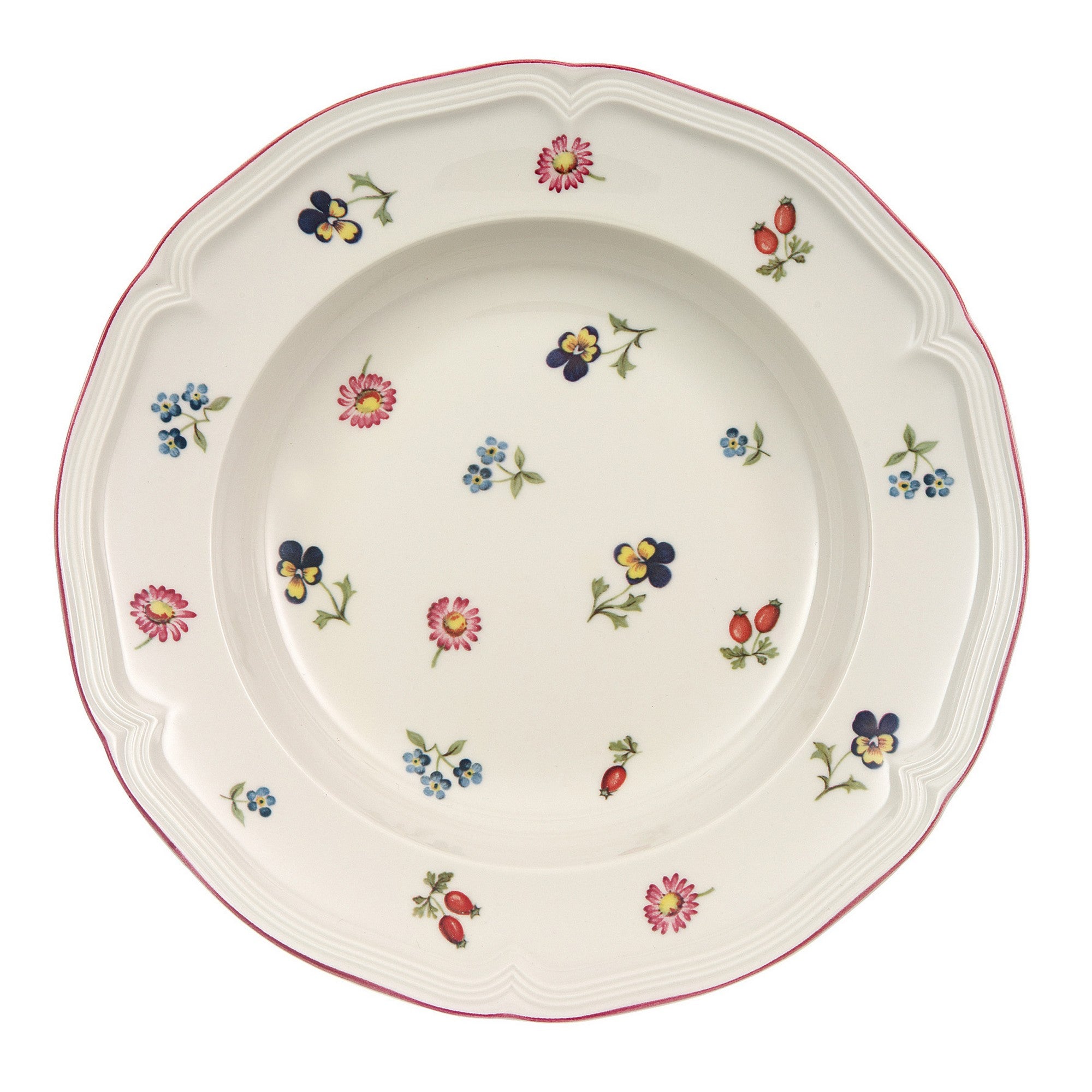 Petite Fleur Rim Soup in Multi
