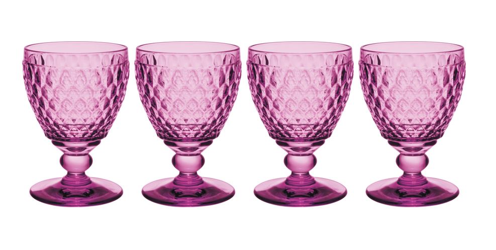 Boston Berry Red Wine in Berry, Set of 4