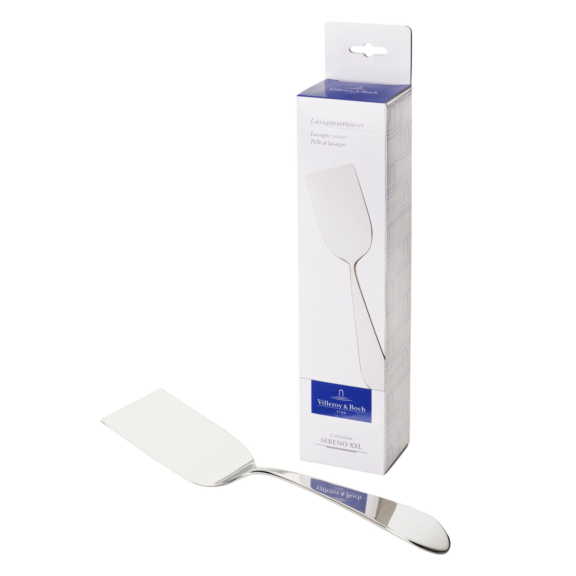 Sereno XXL Lasagne Server Gift Boxed in Silver