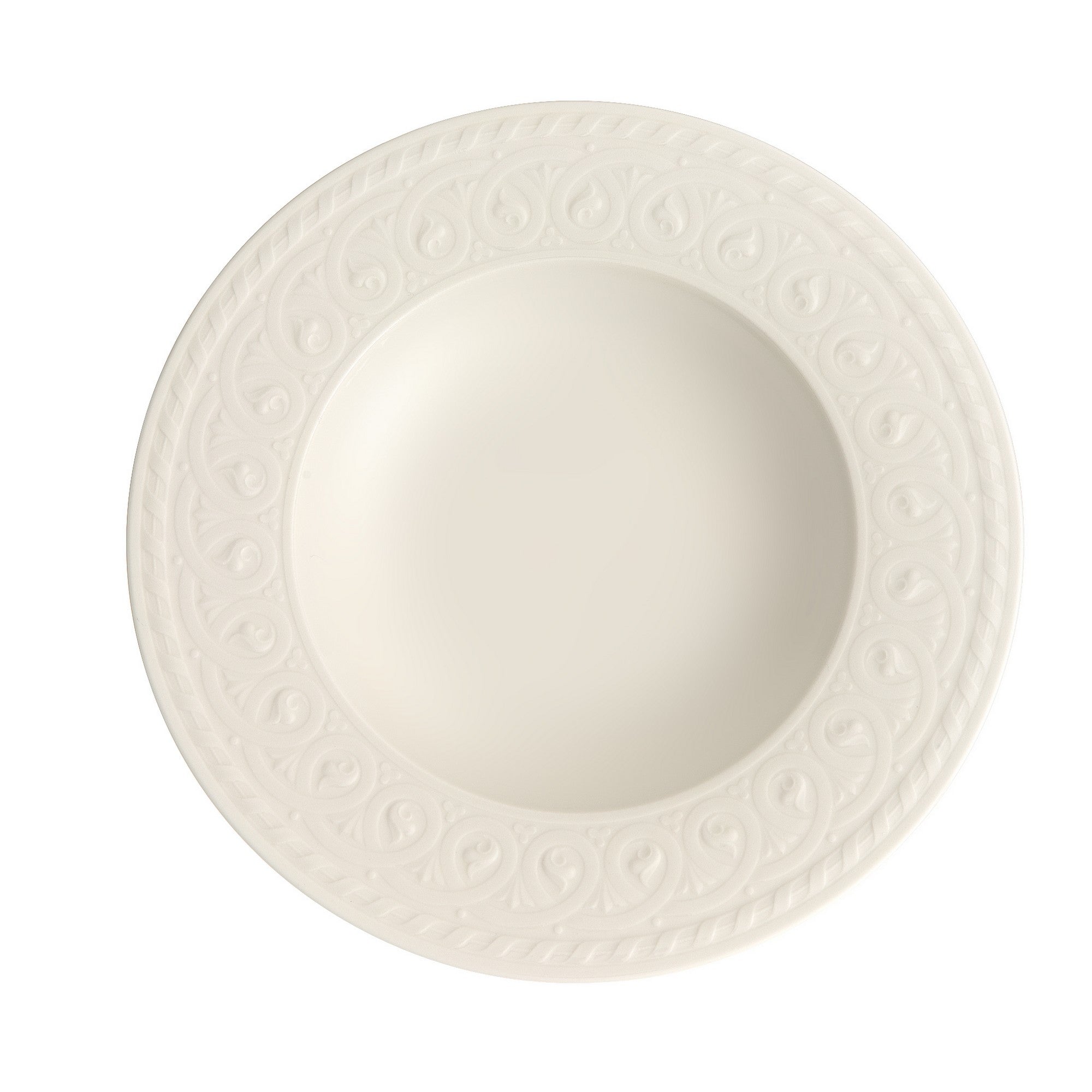 Cellini Rim Soup in White