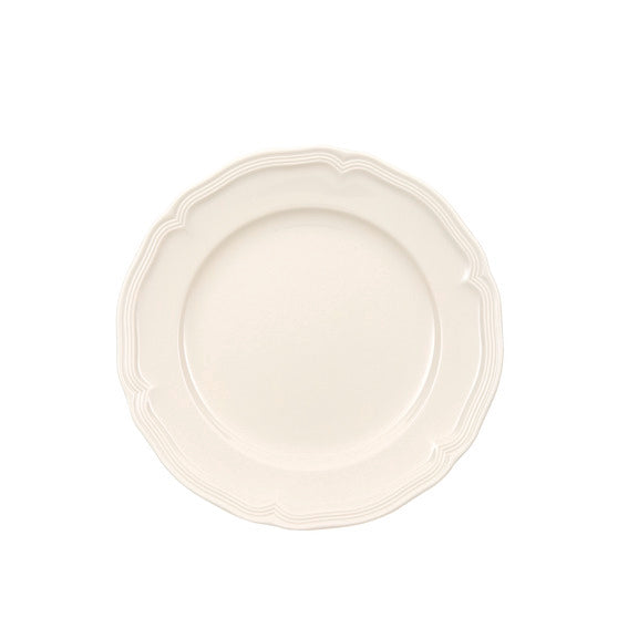 Manoir Salad Plate in White