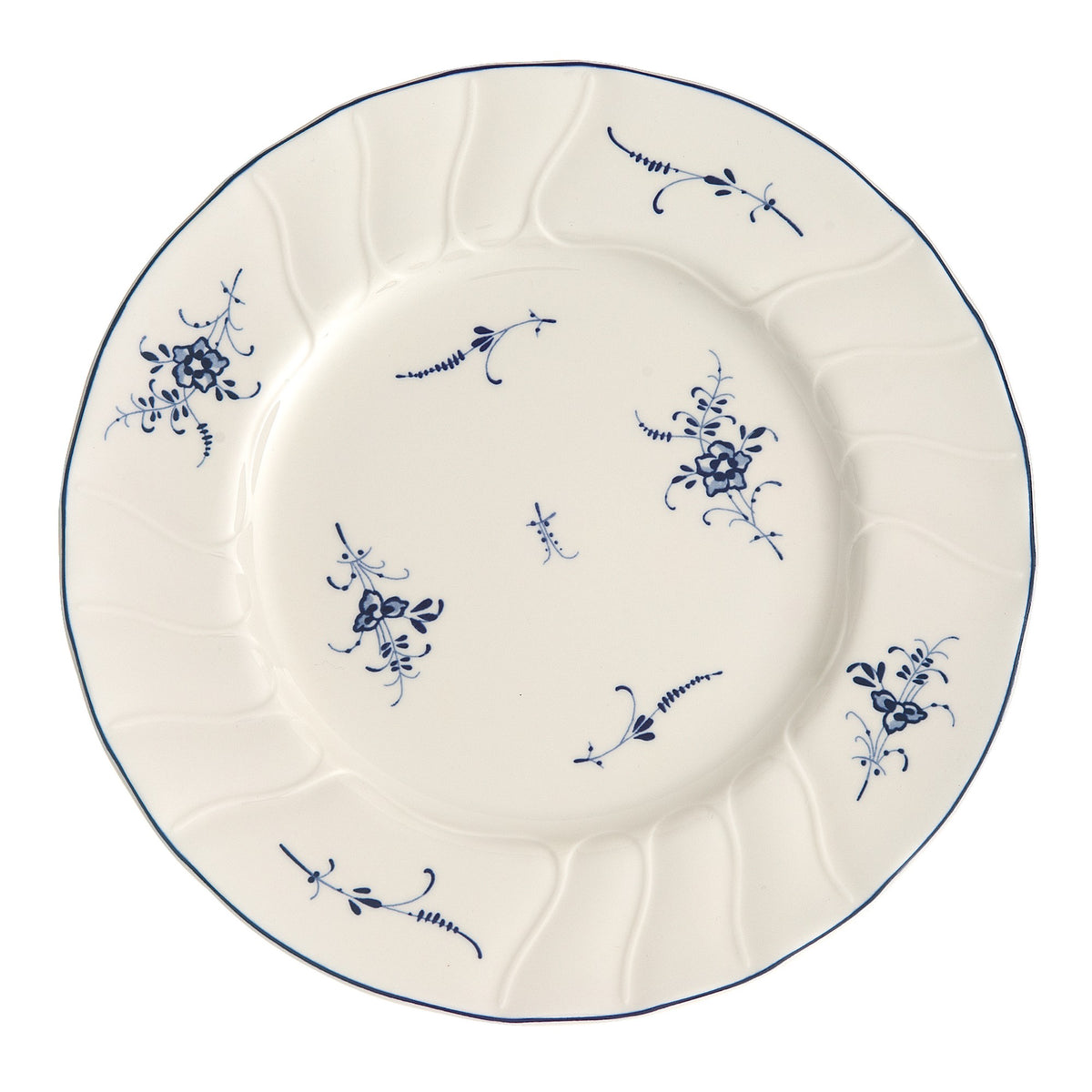 Vieux Luxembourg Salad Plate in Multi