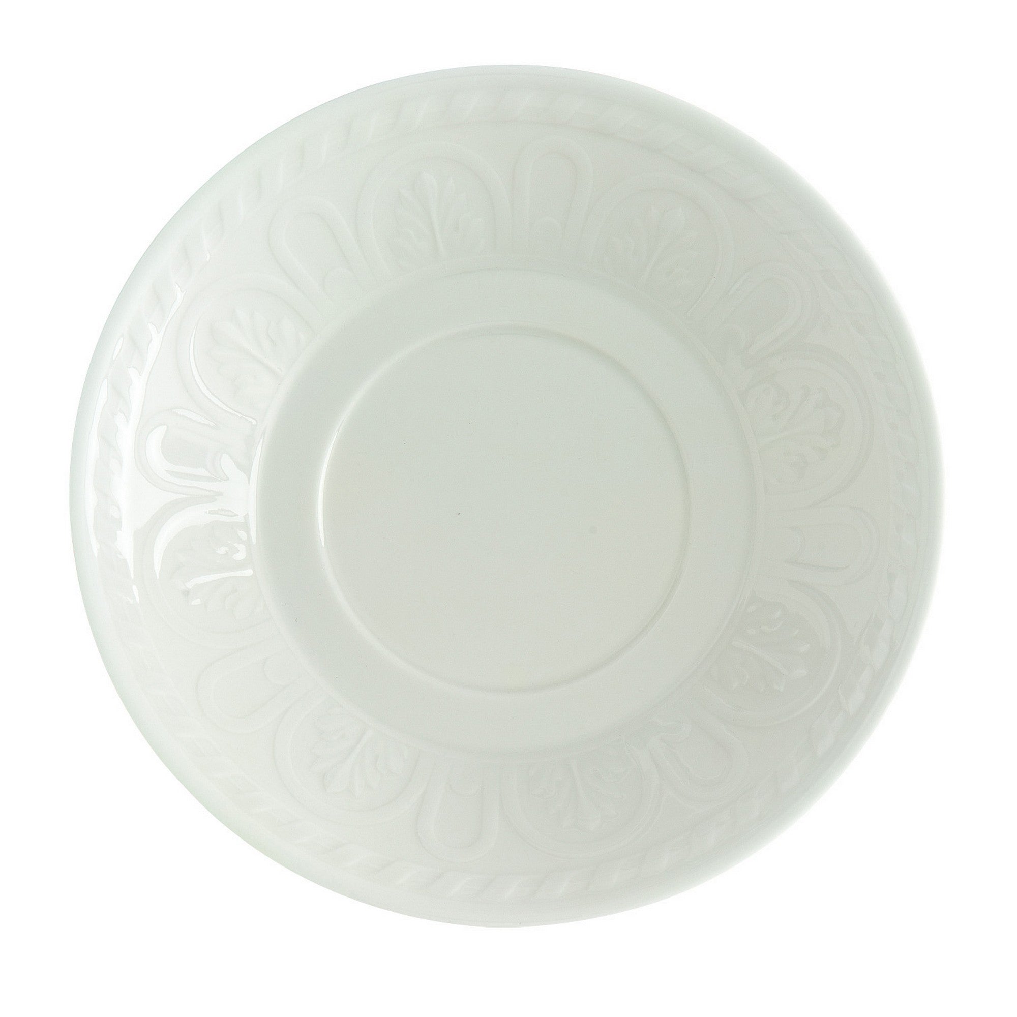 Cellini Tea Saucer in White