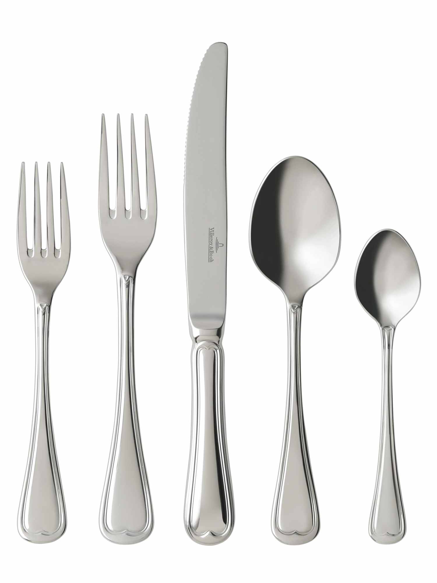 French Garden 20-Piece Flatware Set in Silver