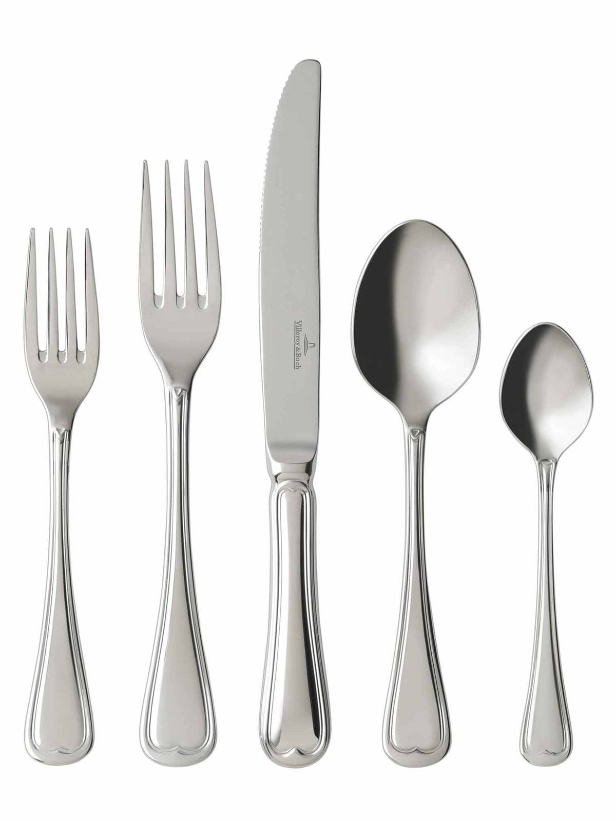 French Garden 20-Piece Flatware Set in Silver
