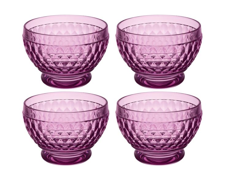Boston Berry Individual Bowl in Berry, Set of 4