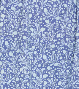 The Analiese Nap Dress in Cornflower Ditsy Thistle