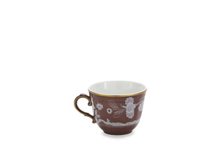 Oriente Italiano Antico Doccia Coffee Cup in Castagna