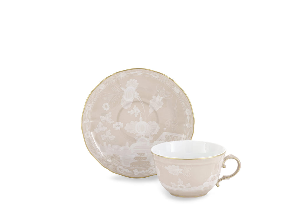 Oriente Italiano Antico Doccia Tea Cup in Meringa