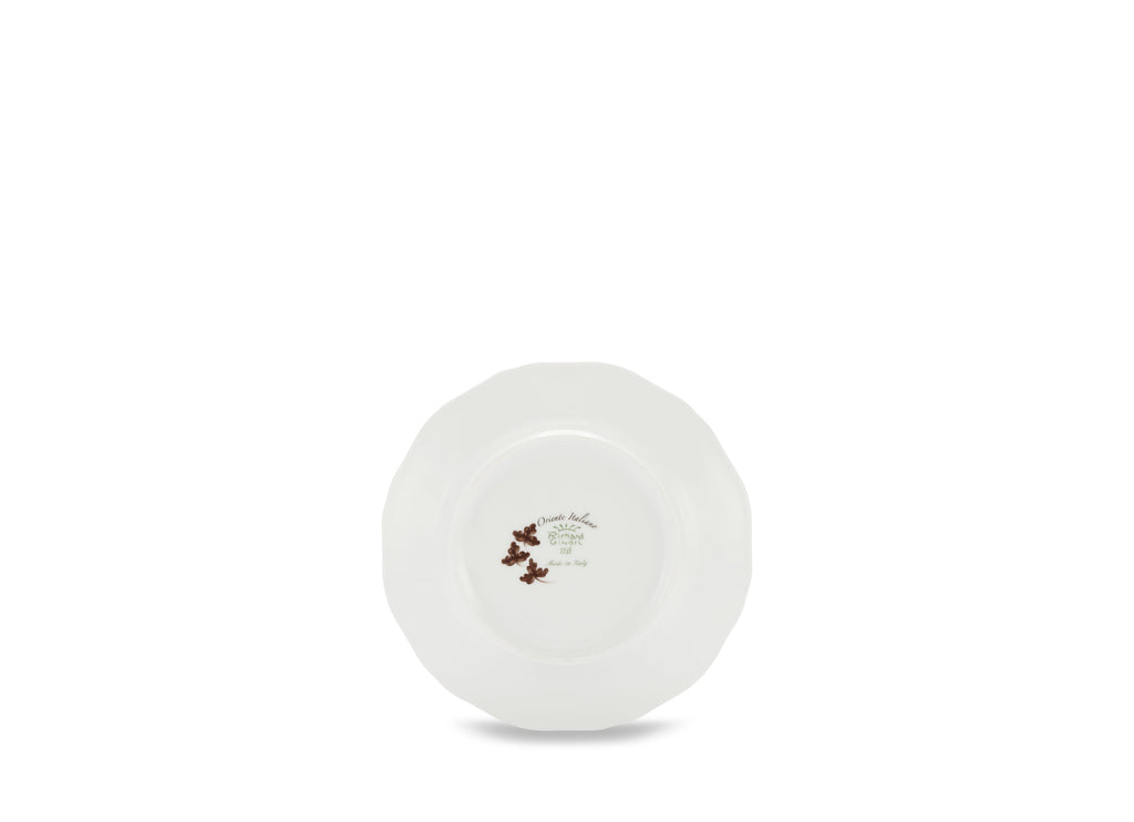Oriente Italiano Antico Doccia Flat Bread Plate in Castagna