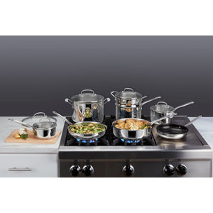 Chef's Classic® Stainless Cookware 13-Piece Set in Stainless Steel