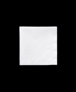 Classic Hemstitch Linen Napkin, White