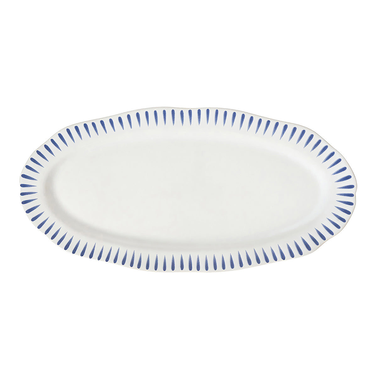 15" Hostess Tray - Delft Blue