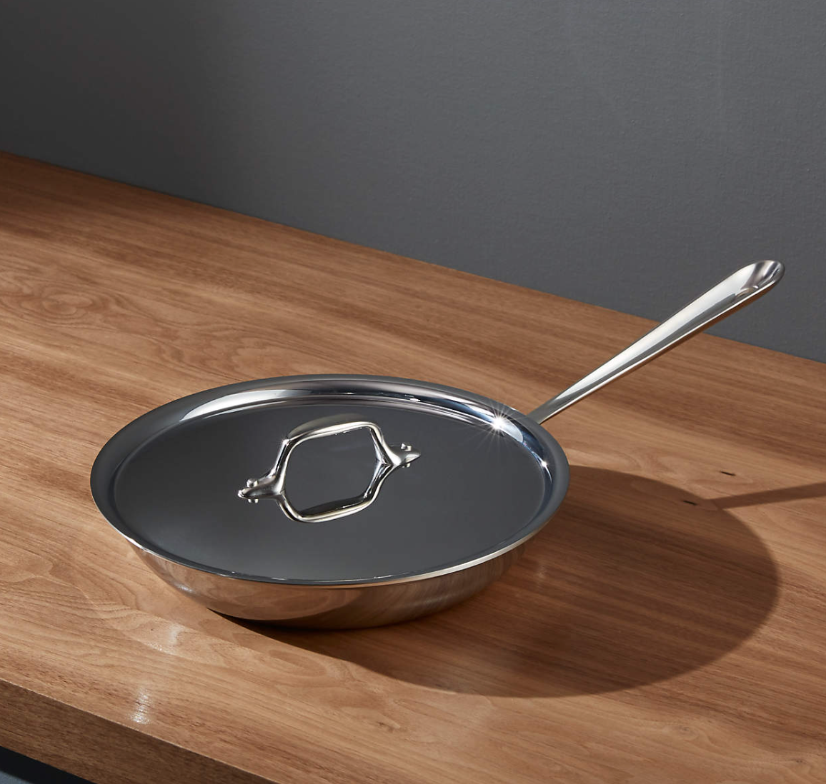 All-Clad ® d3 Stainless 10" Fry Pan with Lid