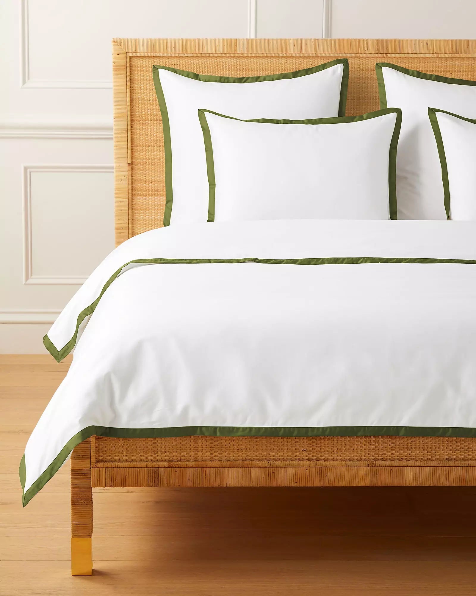 Border Frame Sateen Duvet Cover