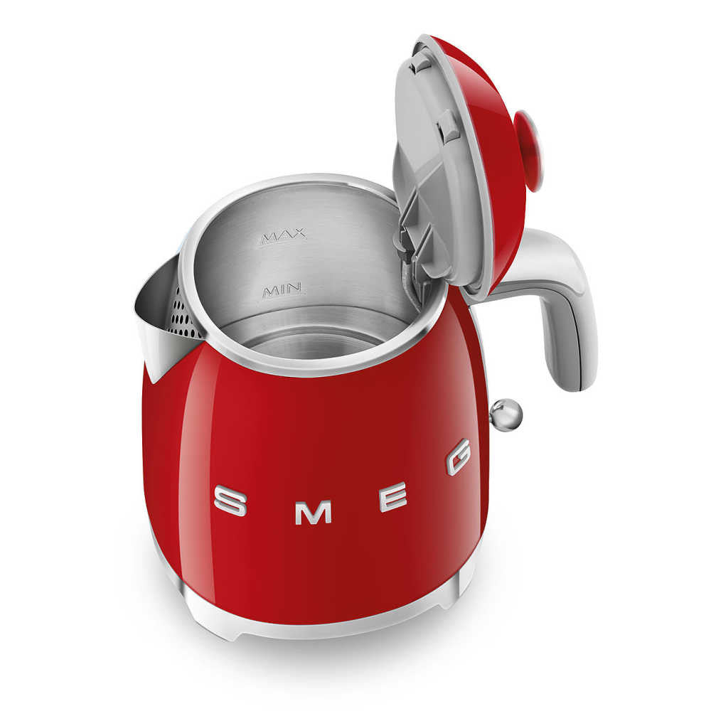 Mini Electric Kettle in Red