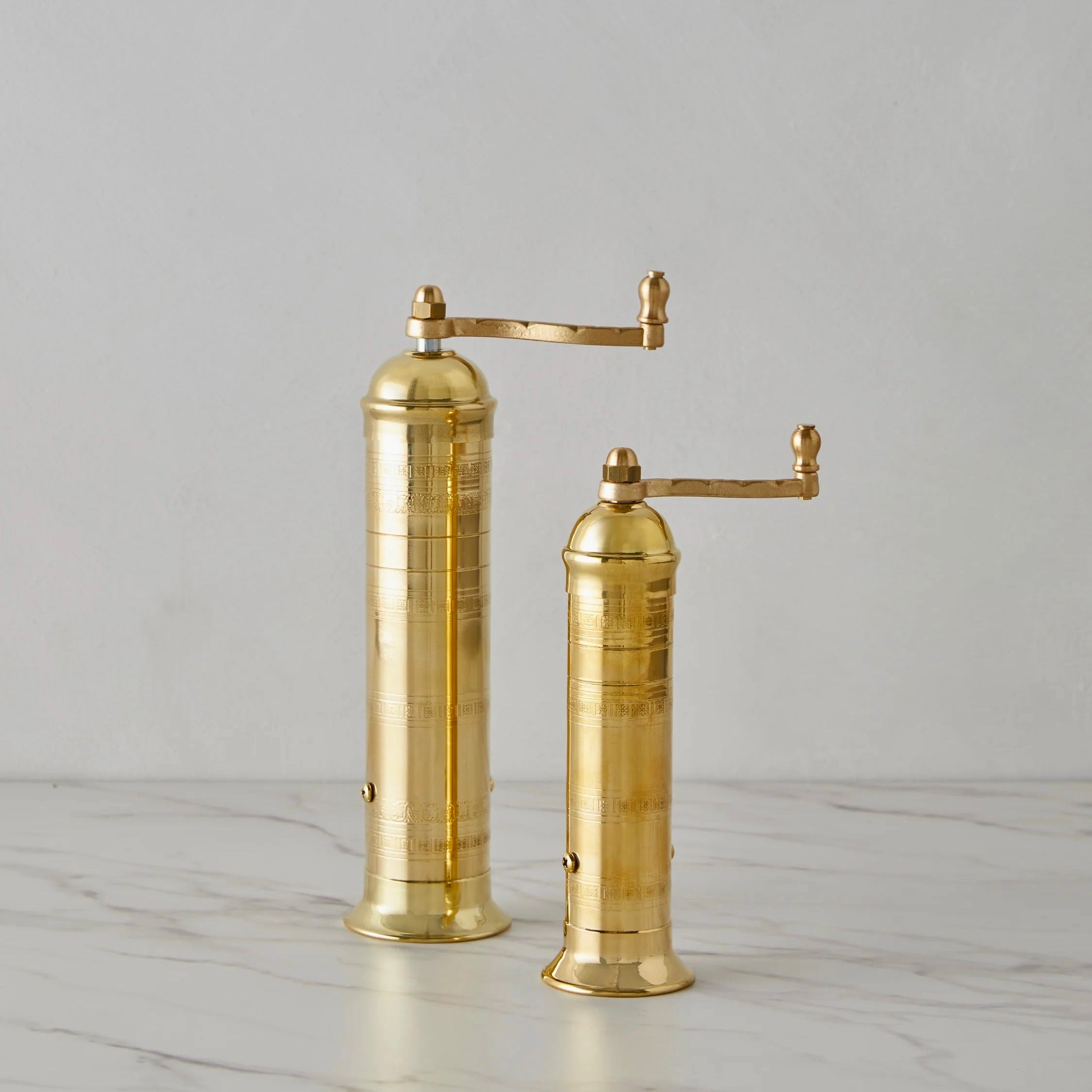 Brass Salt & Pepper Mills
