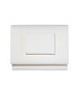 280-Thread-Count Pima Cotton Percale King Sheet Set - White