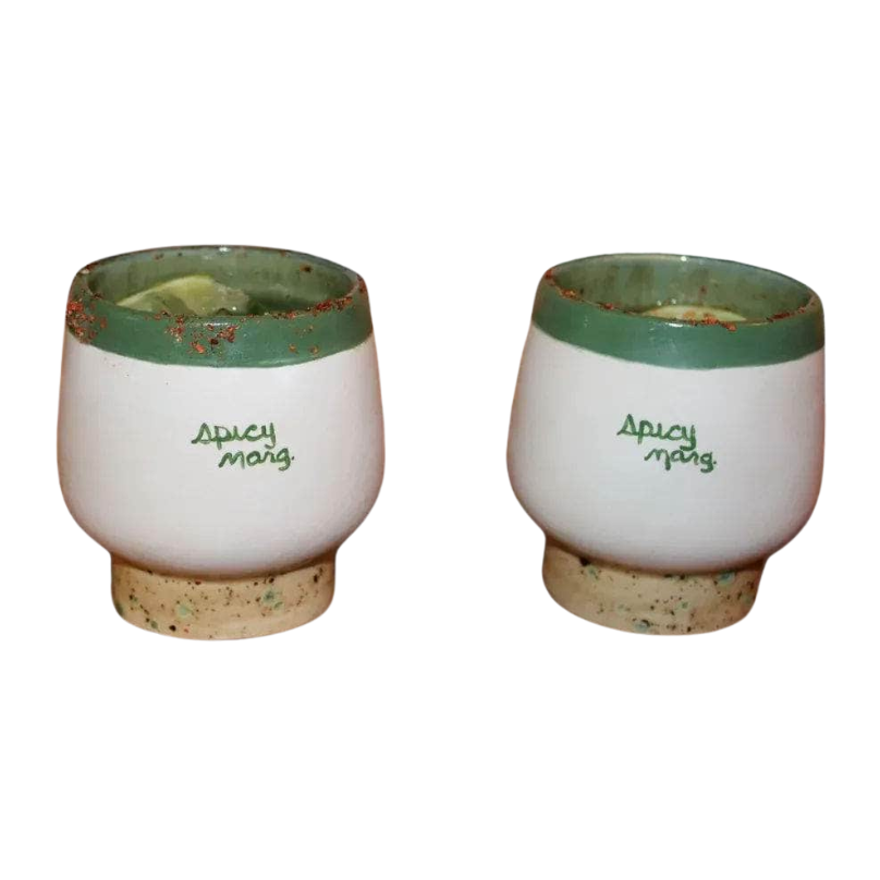 "Spicy Marg" Glasses Set of 2