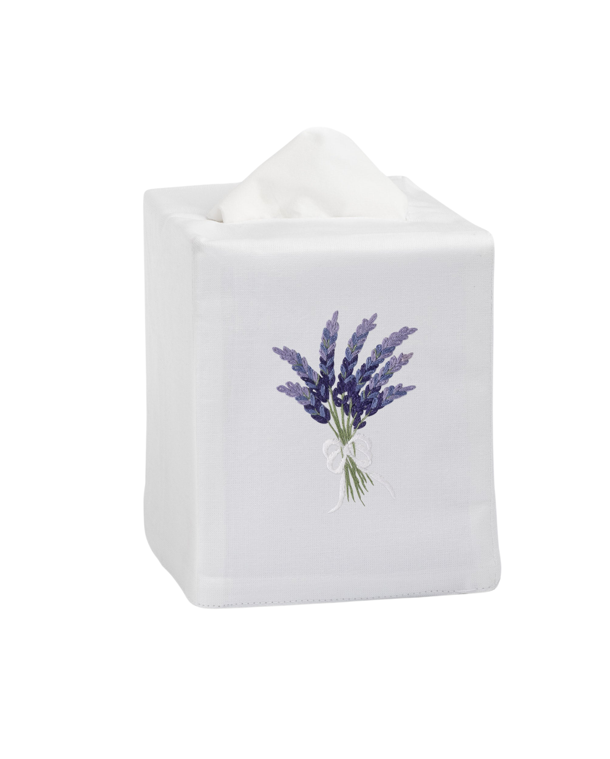 Lavender Tissue Box Cover