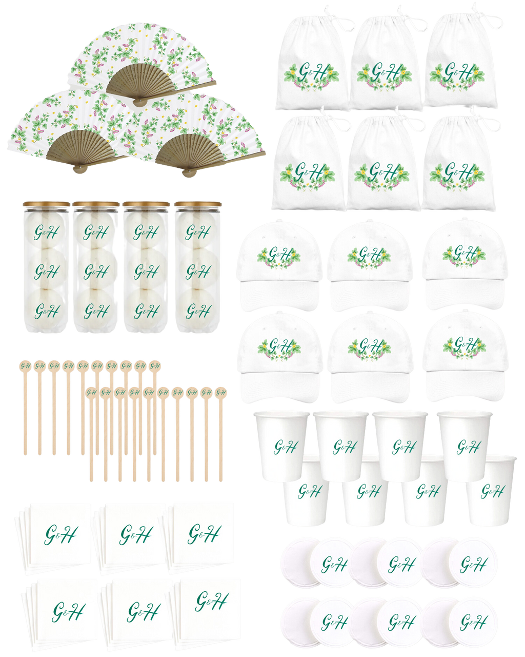 Bespoke Crest Luxury Wedding Favor Bundle