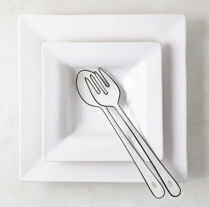 "Keaton" Large Square Serving Platter