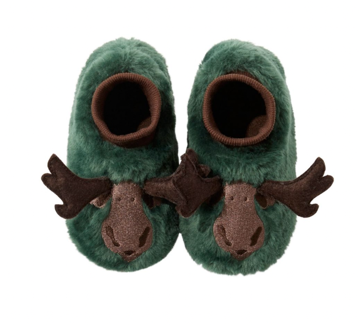 Baby Moose Slippers
