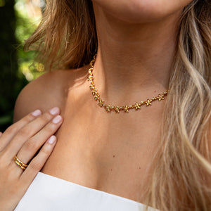 Jasmine Necklace in Pearl