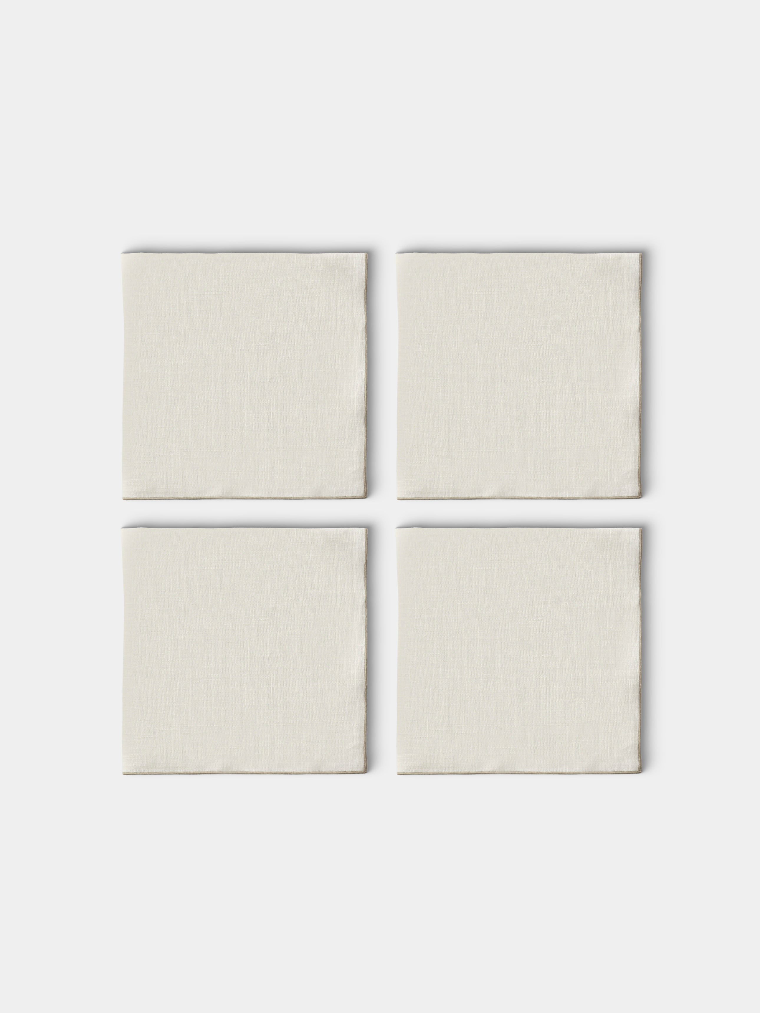 Borgo delle Tovaglie Filo Linen Extra Large Napkins (Set of 4)