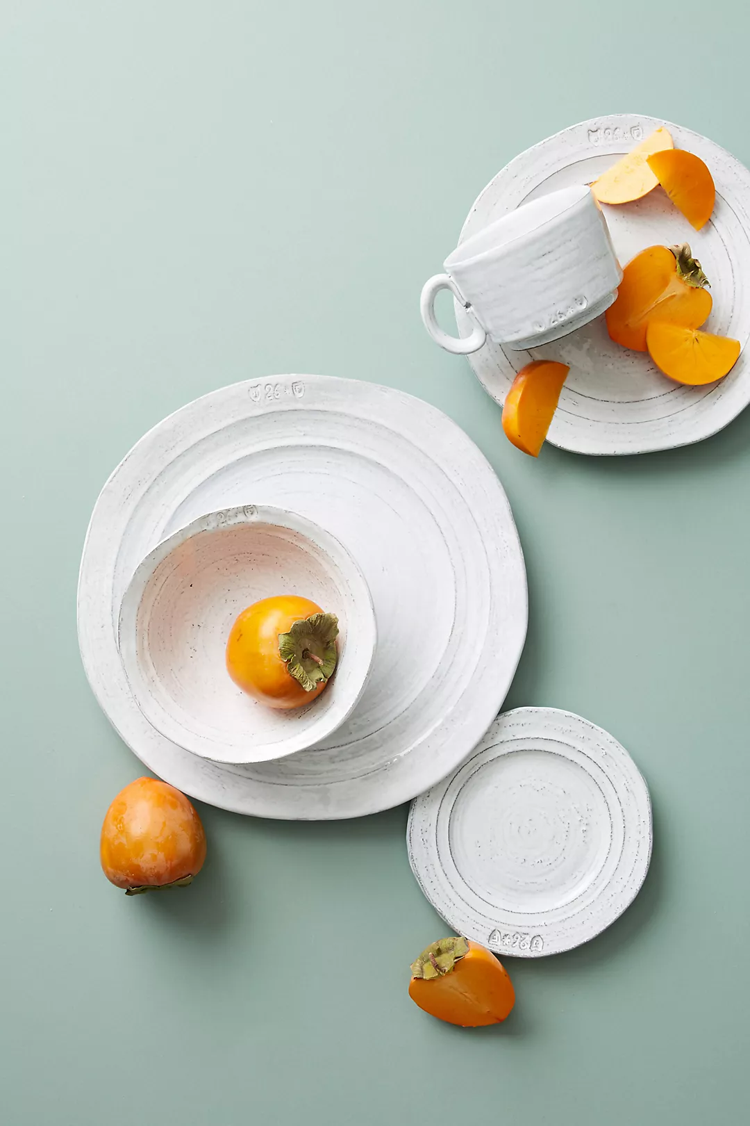 The Glenna Dinnerware Bundle Color: White